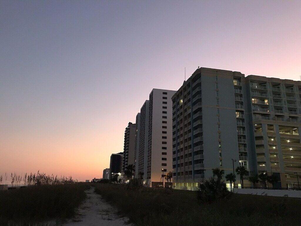 マートルビーチ 2501 S Ocean Blvd, 1031 - Ocean View Sleeps 8ヴィラ エクステリア 写真