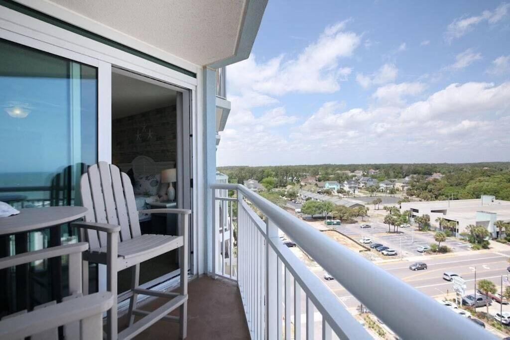マートルビーチ 2501 S Ocean Blvd, 1031 - Ocean View Sleeps 8ヴィラ エクステリア 写真