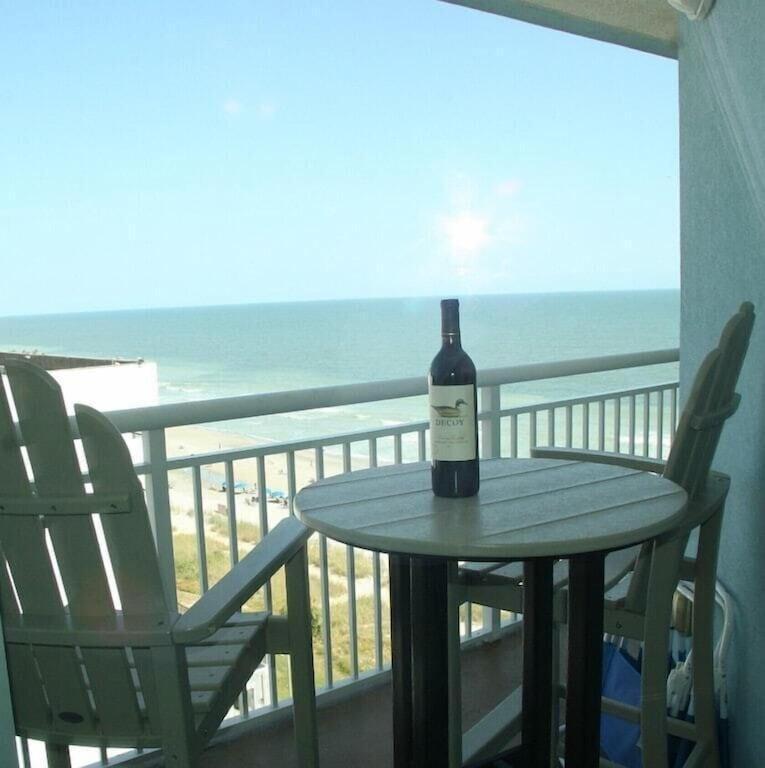マートルビーチ 2501 S Ocean Blvd, 1031 - Ocean View Sleeps 8ヴィラ エクステリア 写真