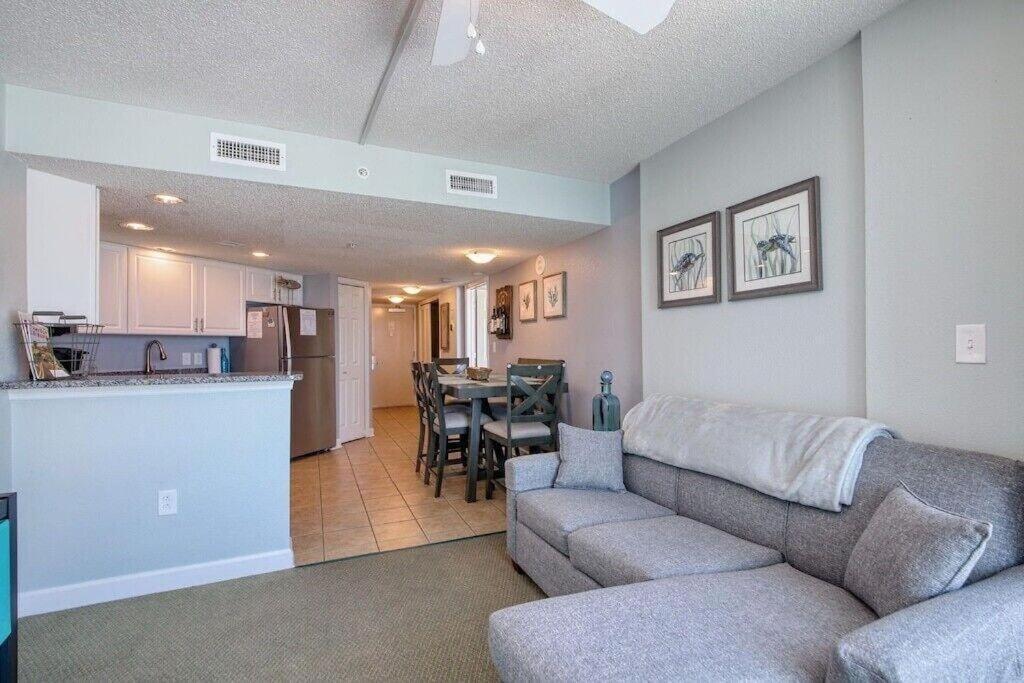マートルビーチ 2501 S Ocean Blvd, 1031 - Ocean View Sleeps 8ヴィラ エクステリア 写真