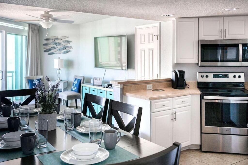 マートルビーチ 2501 S Ocean Blvd, 1031 - Ocean View Sleeps 8ヴィラ エクステリア 写真